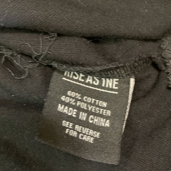 RISE AS ONE long line tunic zip side vents color block crew neck tshirt UNISEX - Picture 4 of 8